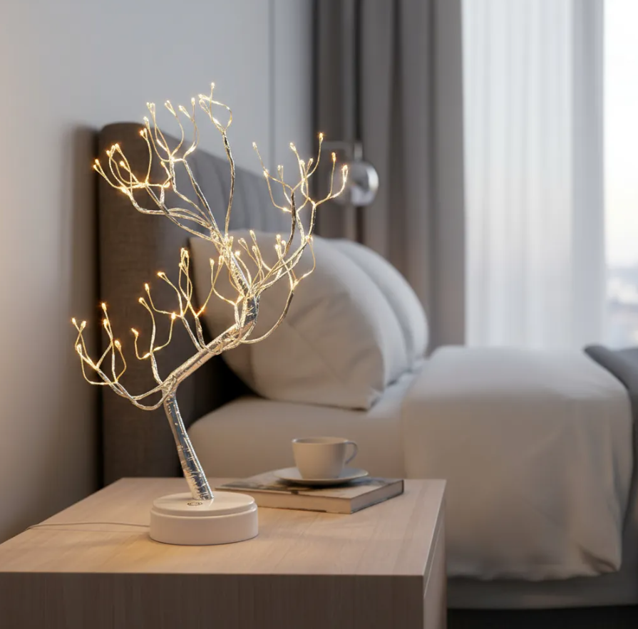 Lámpara Decorativa Árbol Bonsái LED